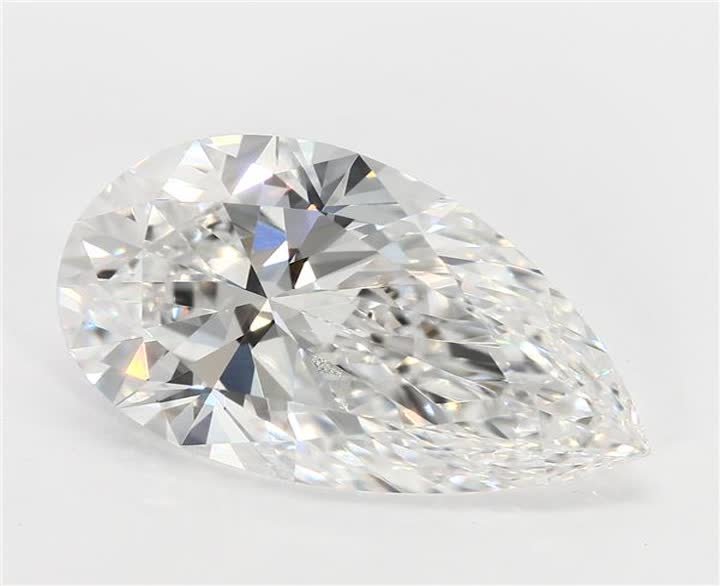 2.59 CT Pear Lab-Grown Diamond Surrey Vancouver Canada Langley Burnaby Richmond