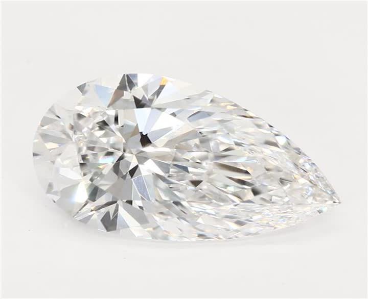 2.52 CT Pear Lab-Grown Diamond Surrey Vancouver Canada Langley Burnaby Richmond
