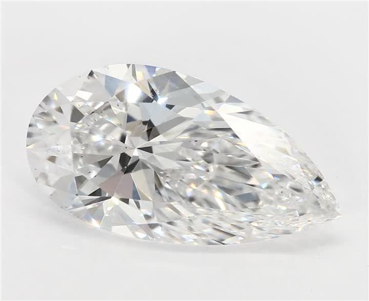 2.7 CT Pear Lab-Grown Diamond Surrey Vancouver Canada Langley Burnaby Richmond