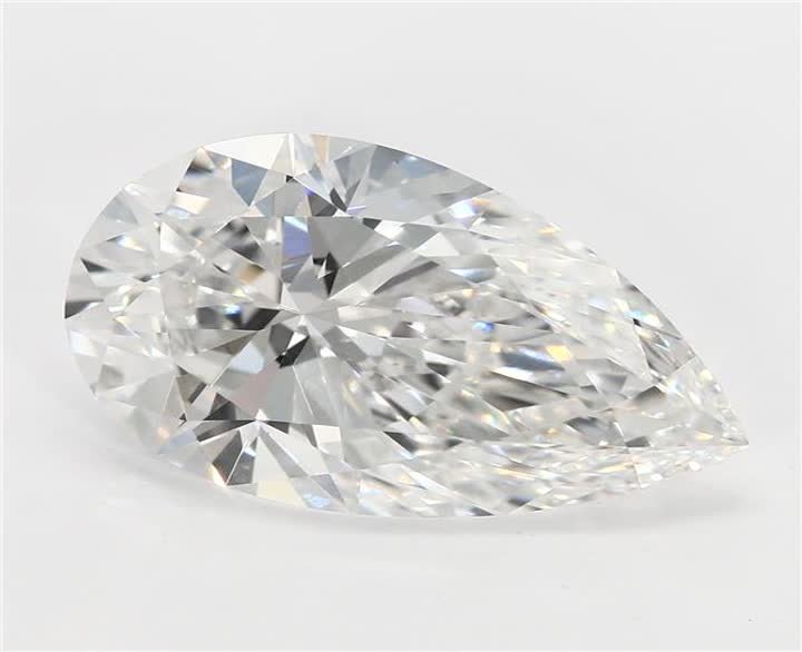 2.59 CT Pear Lab-Grown Diamond Surrey Vancouver Canada Langley Burnaby Richmond