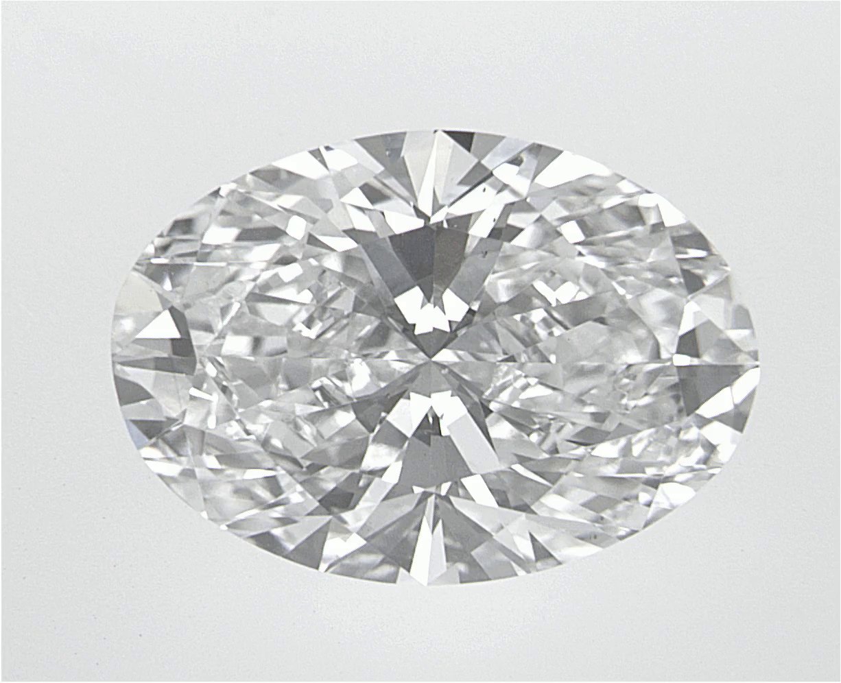 2.97 CT Oval Lab-Grown Diamond Surrey Vancouver Canada Langley Burnaby Richmond