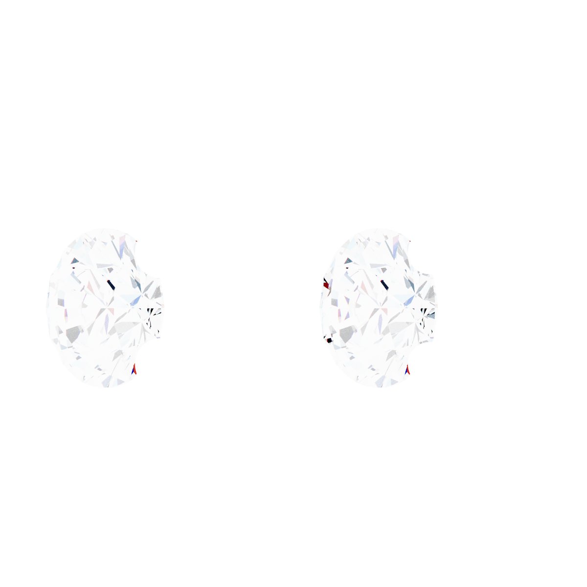 1/5 CTW Lab-Grown Diamond Three-Stone 18" Necklace view 2