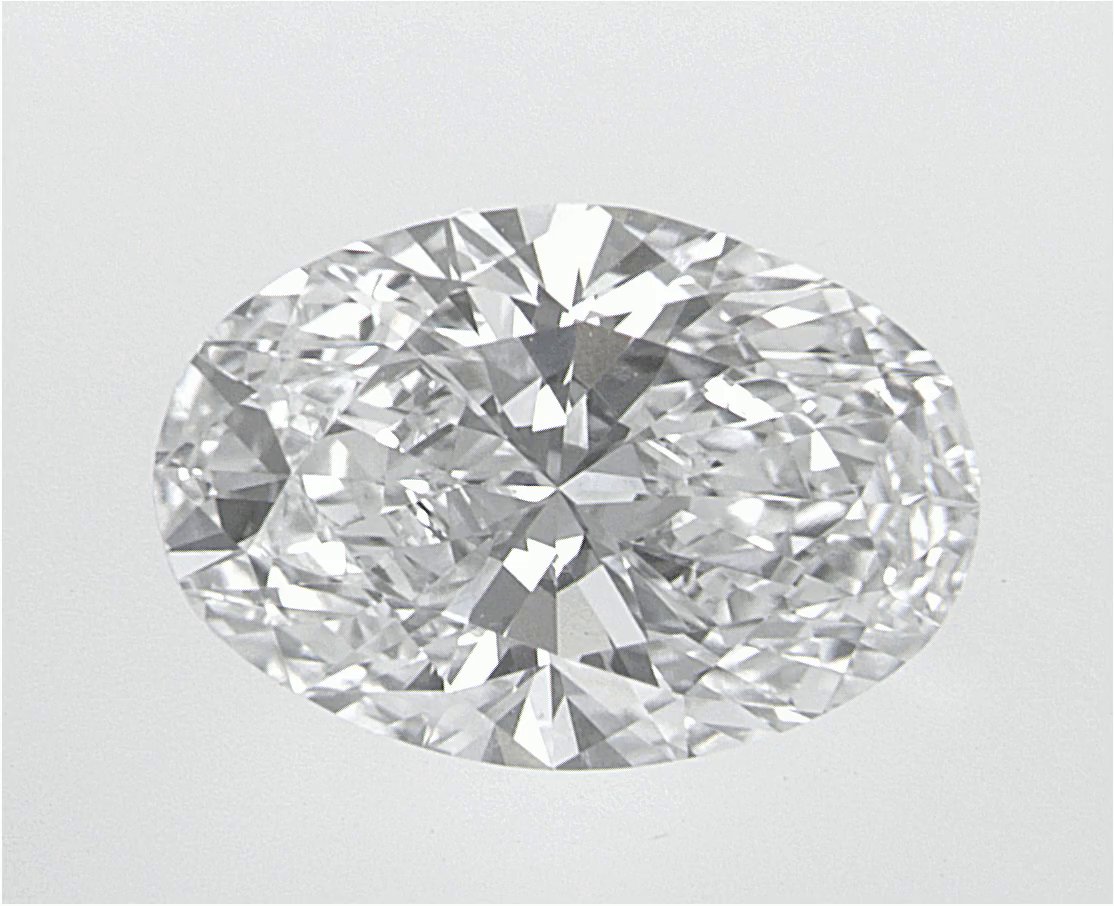 1.89 CT Oval Lab-Grown Diamond Surrey Vancouver Canada Langley Burnaby Richmond