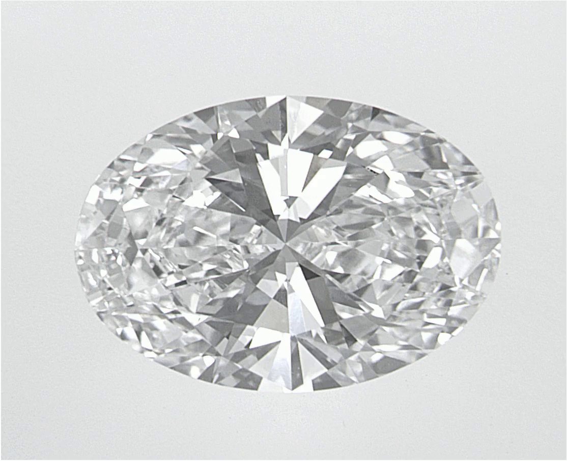 1.94 CT Oval Lab-Grown Diamond Surrey Vancouver Canada Langley Burnaby Richmond