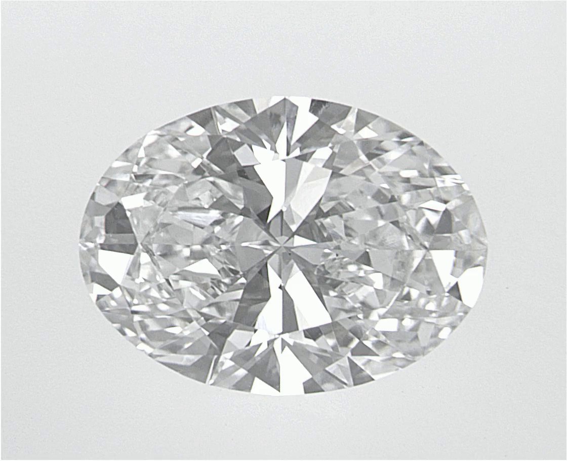 1.91 CT Oval Lab-Grown Diamond Surrey Vancouver Canada Langley Burnaby Richmond