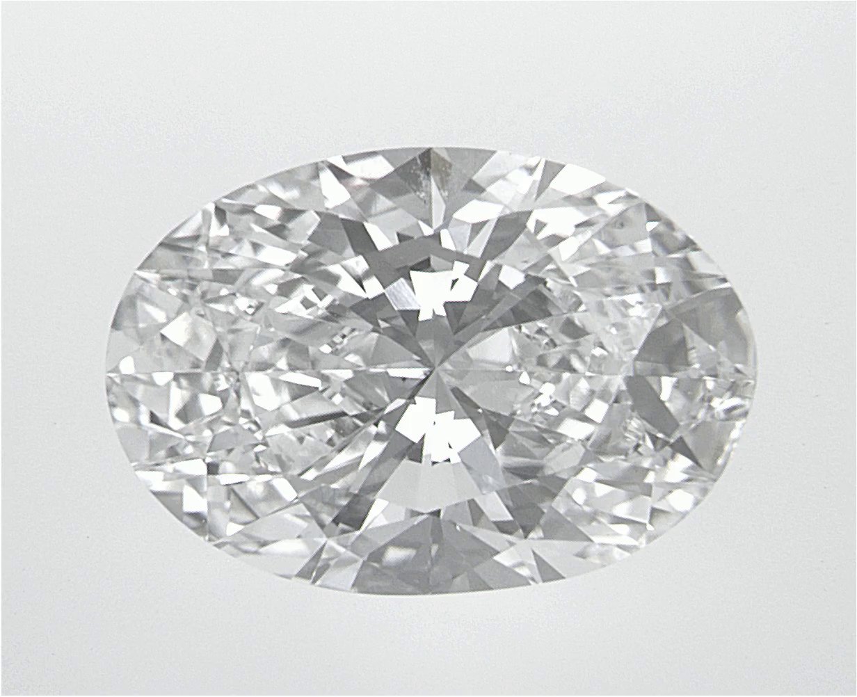2.8 CT Oval Lab-Grown Diamond Surrey Vancouver Canada Langley Burnaby Richmond