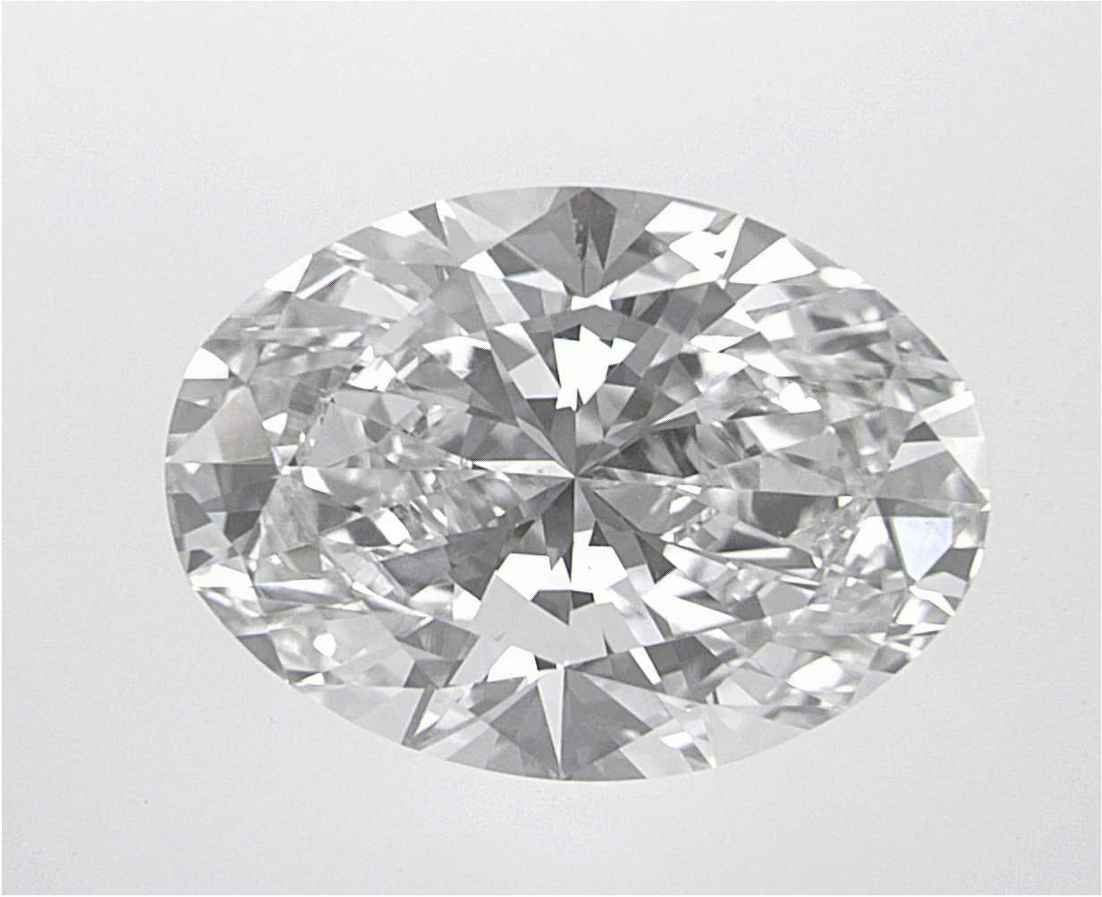2.87 CT Oval Lab-Grown Diamond Surrey Vancouver Canada Langley Burnaby Richmond