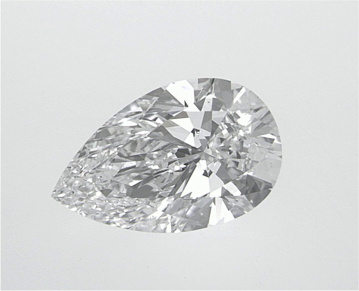 1.47 CT Pear Lab-Grown Diamond Surrey Vancouver Canada Langley Burnaby Richmond