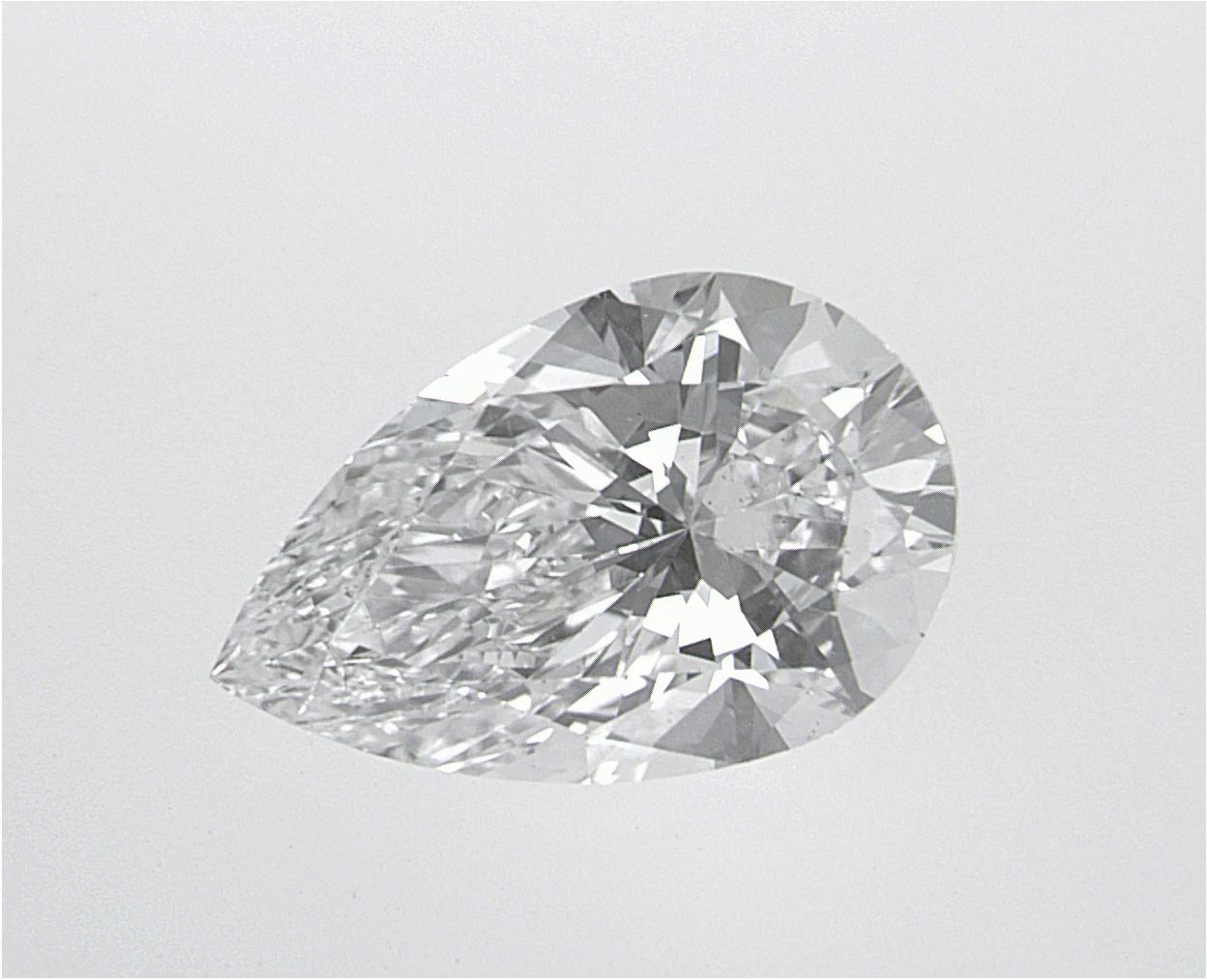 1.41 CT Pear Lab-Grown Diamond Surrey Vancouver Canada Langley Burnaby Richmond