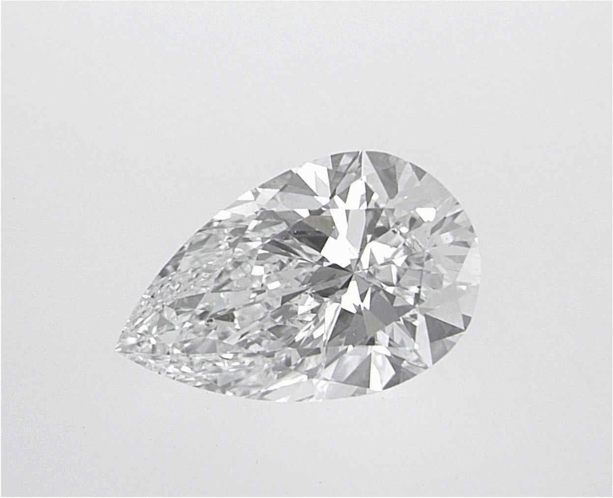 1.24 CT Pear Lab-Grown Diamond Surrey Vancouver Canada Langley Burnaby Richmond
