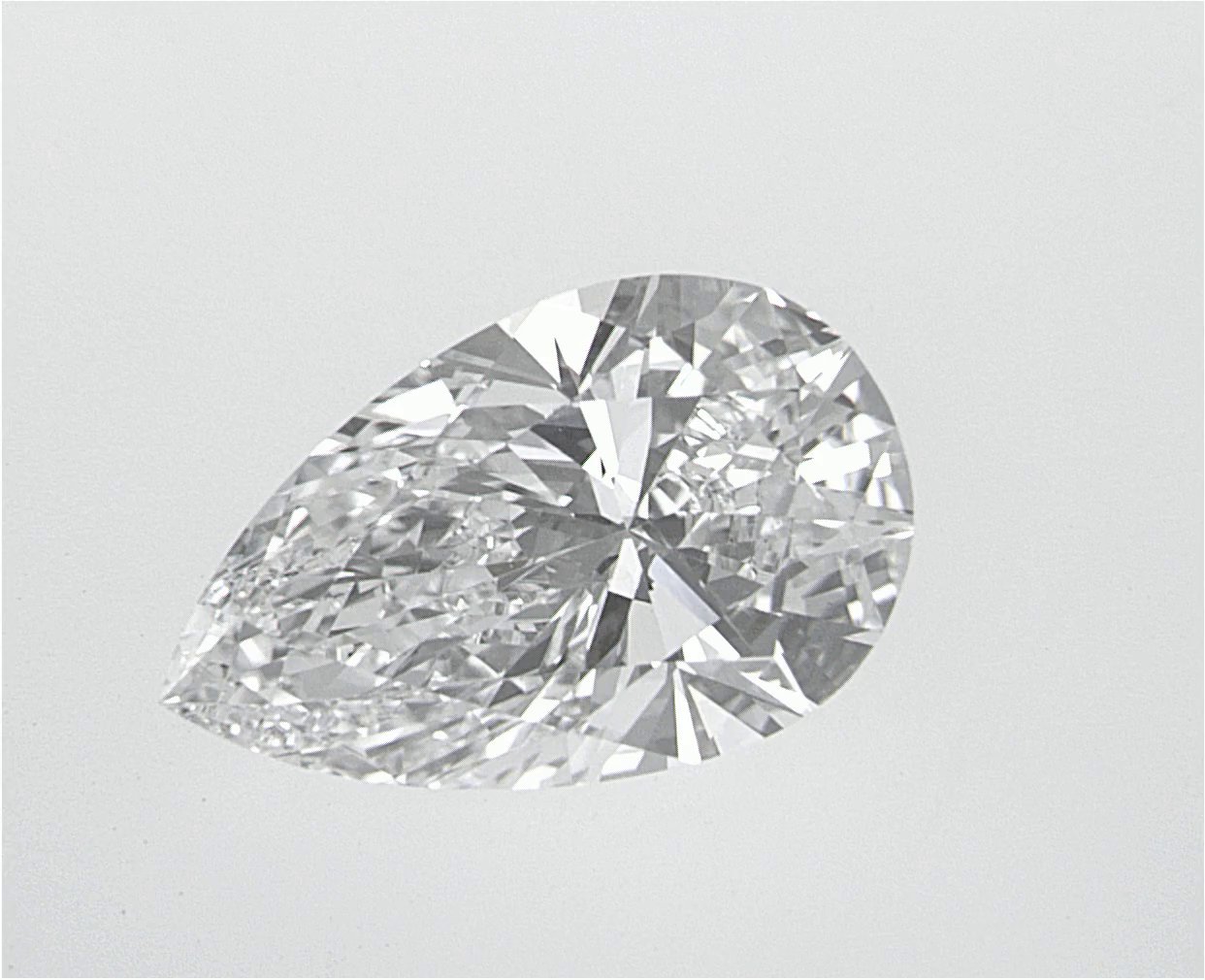 1.38 CT Pear Lab-Grown Diamond Surrey Vancouver Canada Langley Burnaby Richmond