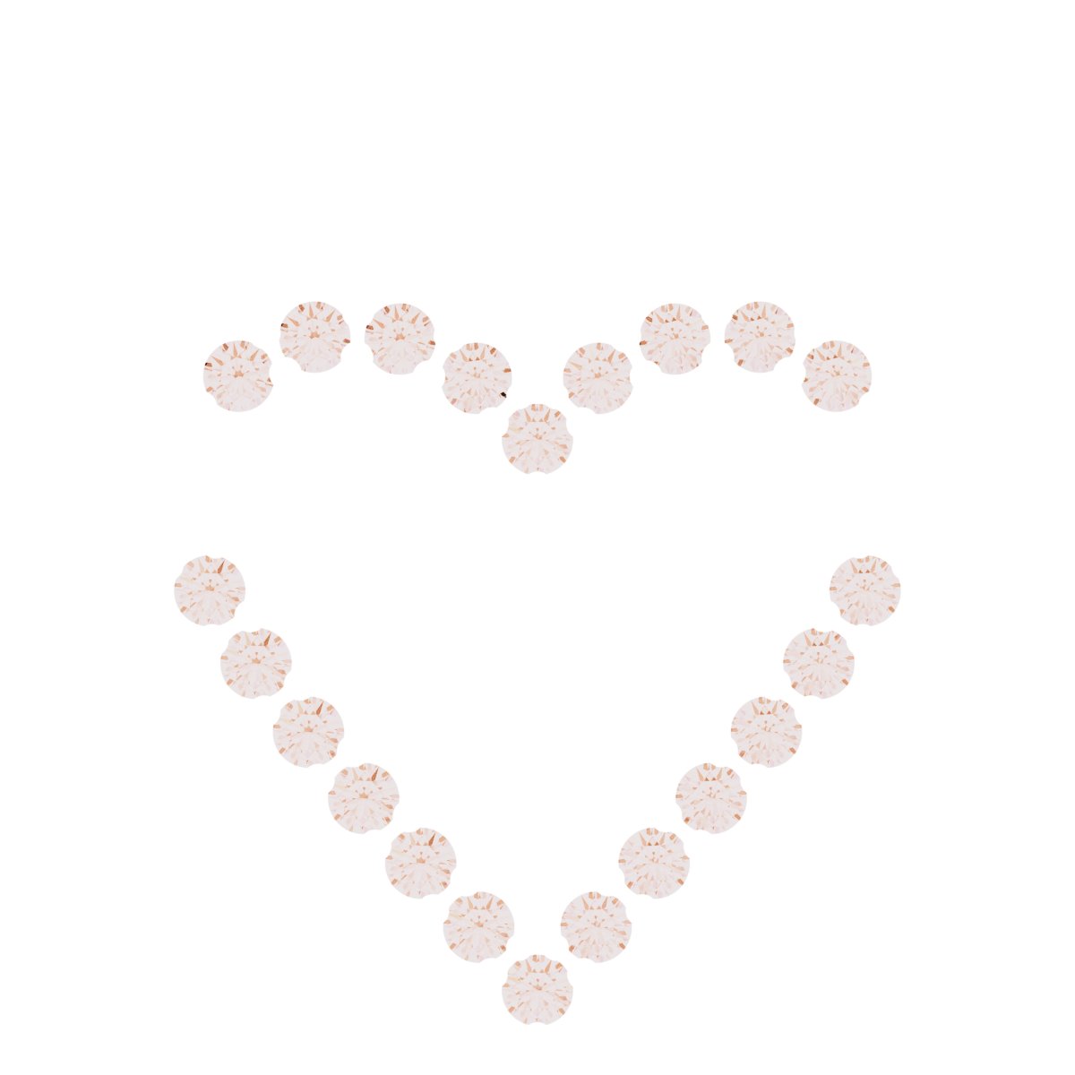 Infinity-Inspired Heart Necklace or Pendant