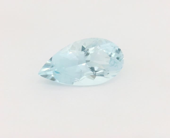 3.71 Carat Pear Cut Diamond