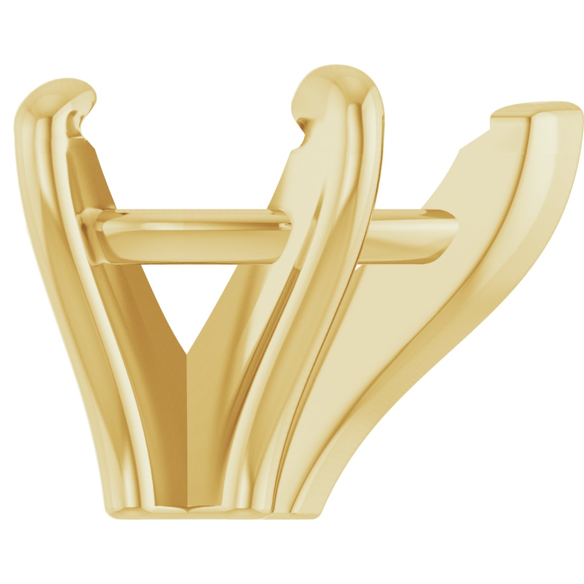 4-Prong Pre-Notched Claw Shank Setting