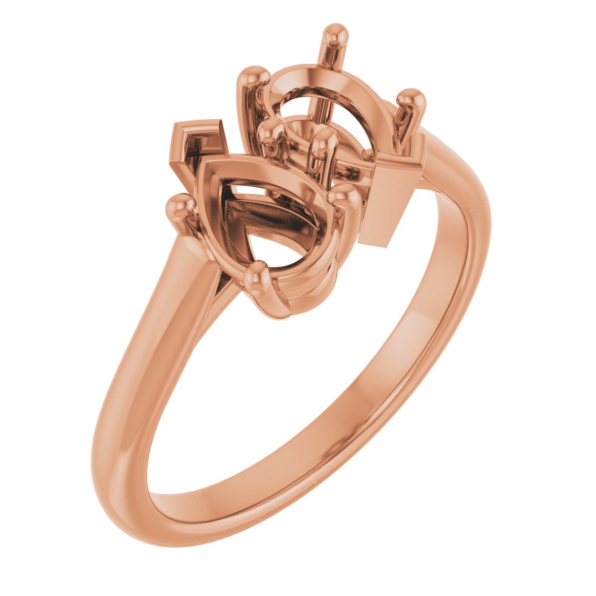 Two-Stone Engagement Ring or Band