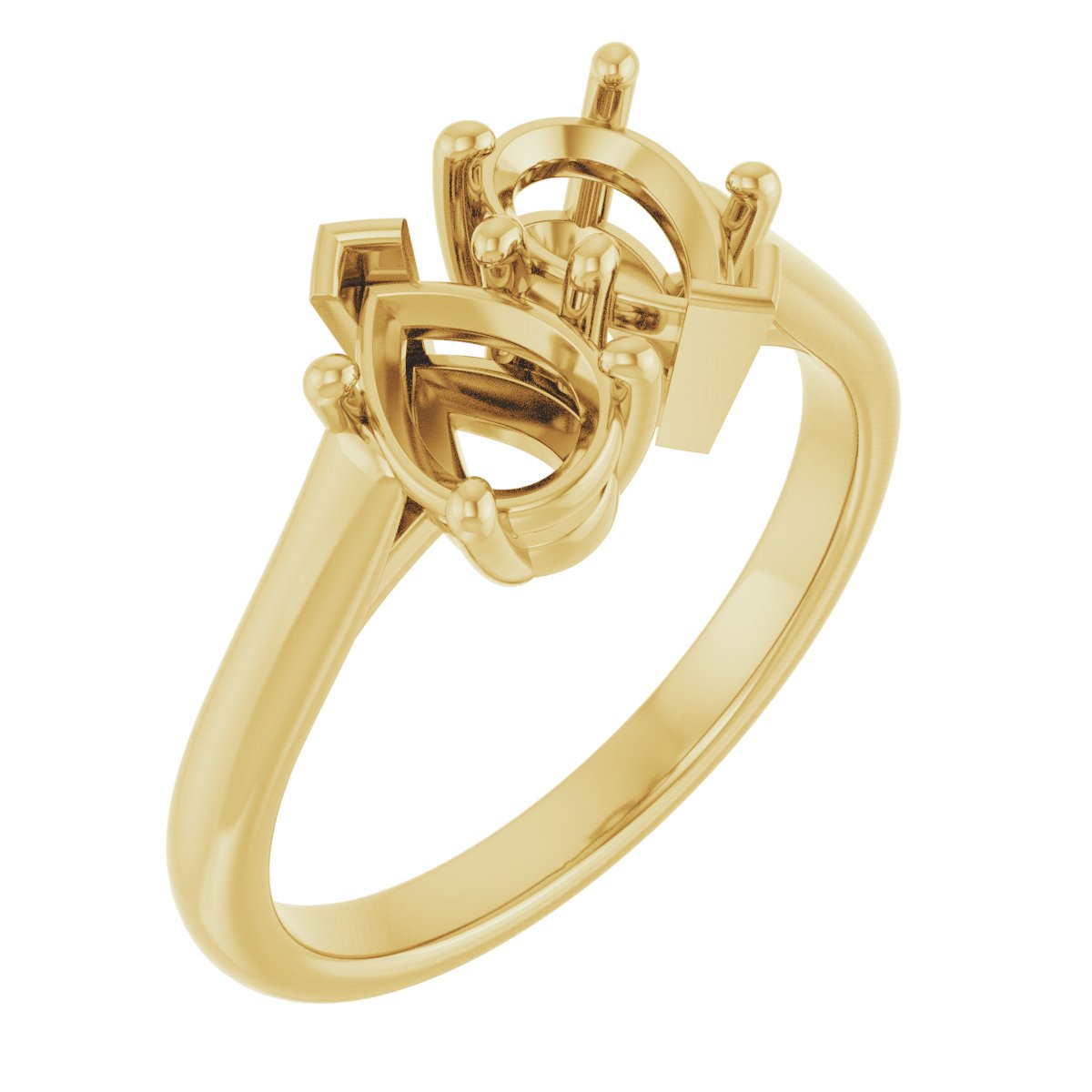 Two-Stone Engagement Ring or Band