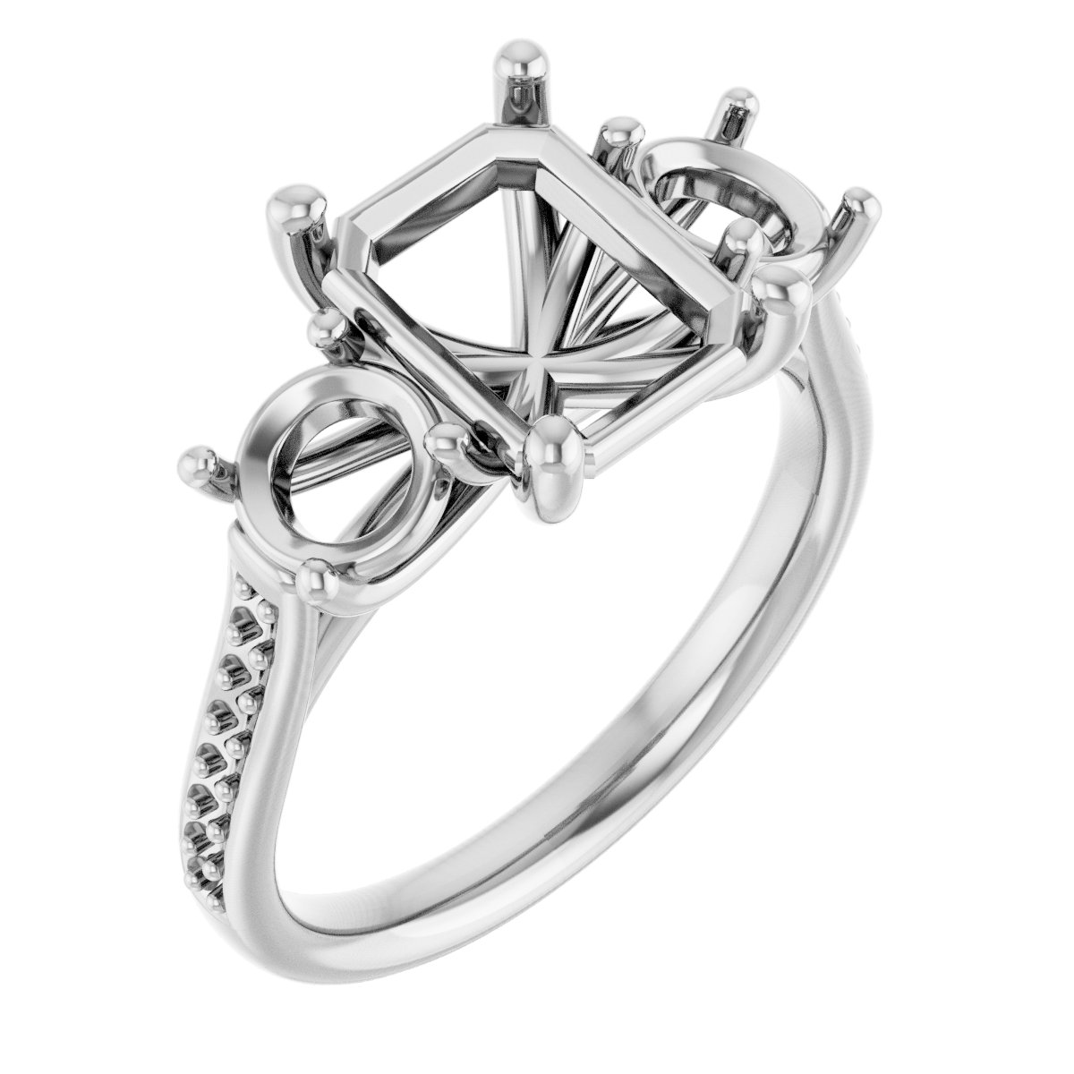 Three-Stone Engagement Ring