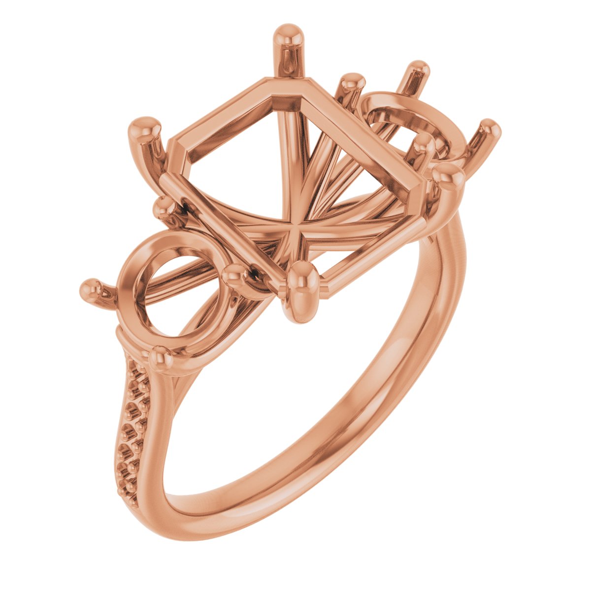 Three-Stone Engagement Ring