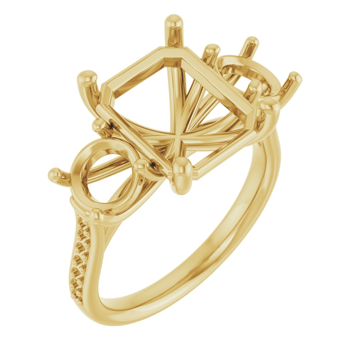 Three-Stone Engagement Ring