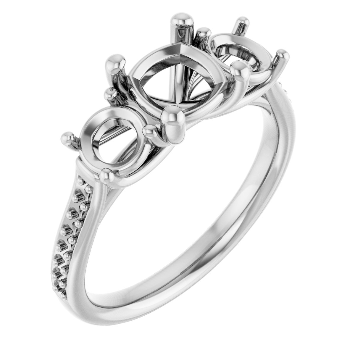 Three-Stone Engagement Ring
