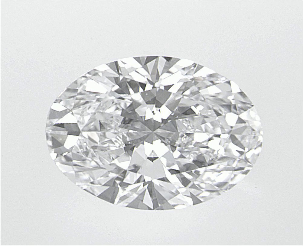 1.34 CT Oval Lab-Grown Diamond Surrey Vancouver Canada Langley Burnaby Richmond