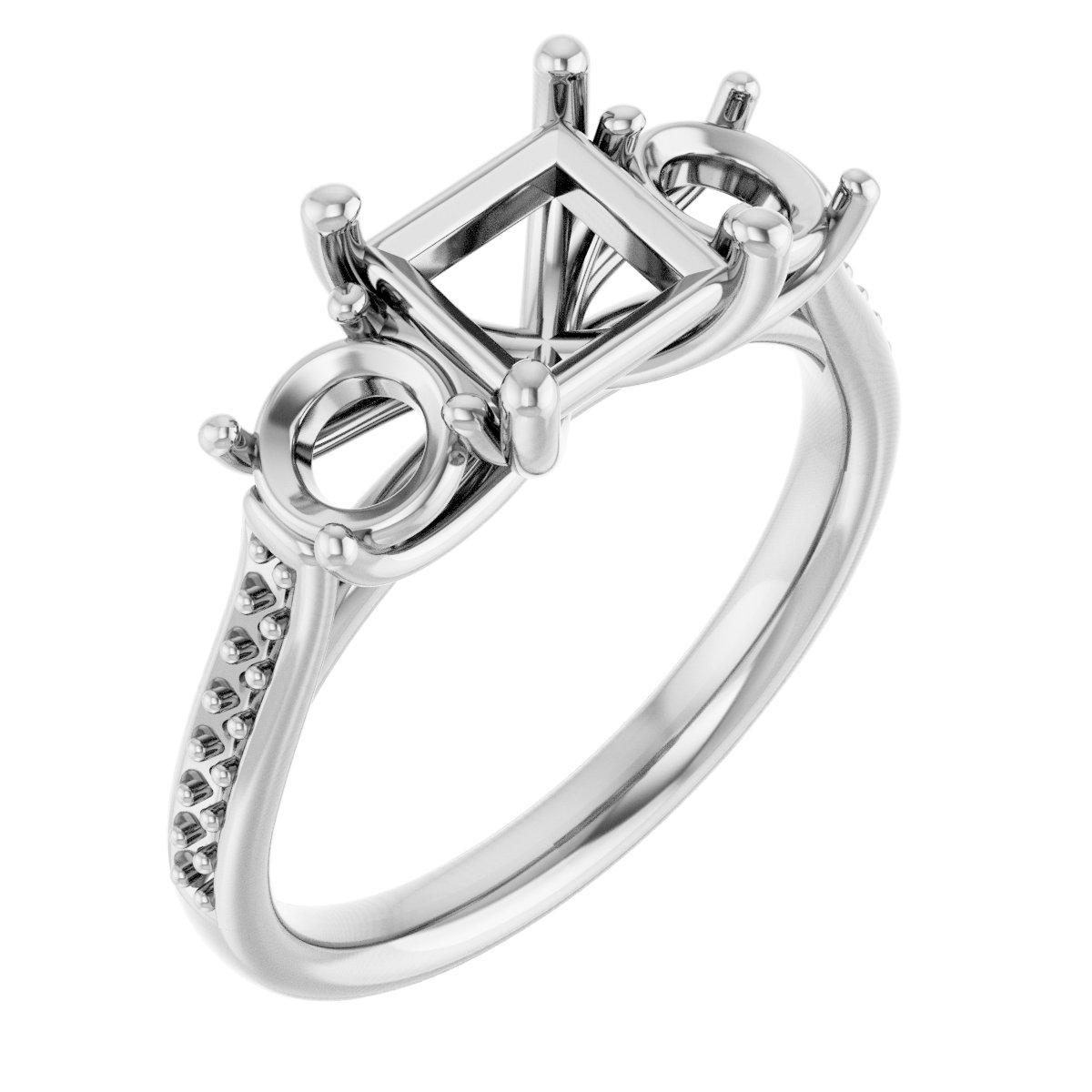 Three-Stone Engagement Ring