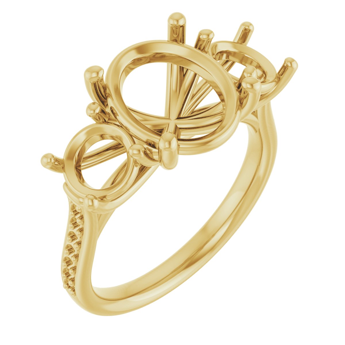Three-Stone Engagement Ring