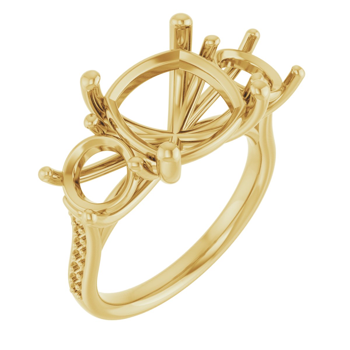 Three-Stone Engagement Ring
