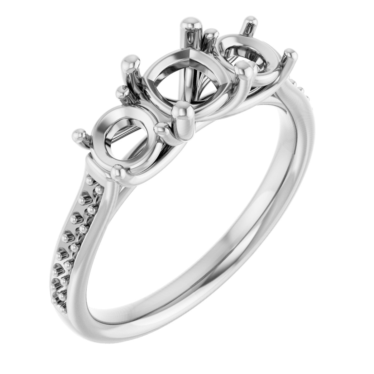 Three-Stone Engagement Ring