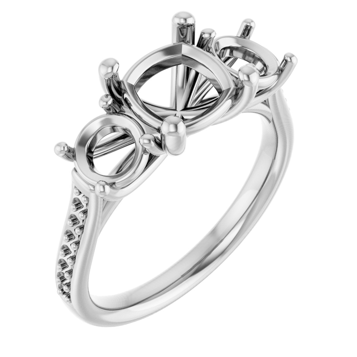 Three-Stone Engagement Ring