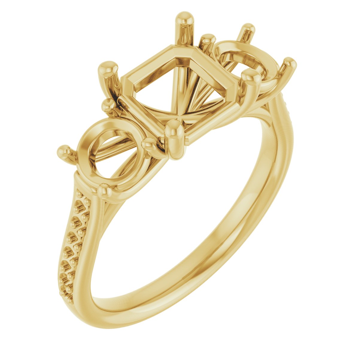 Three-Stone Engagement Ring