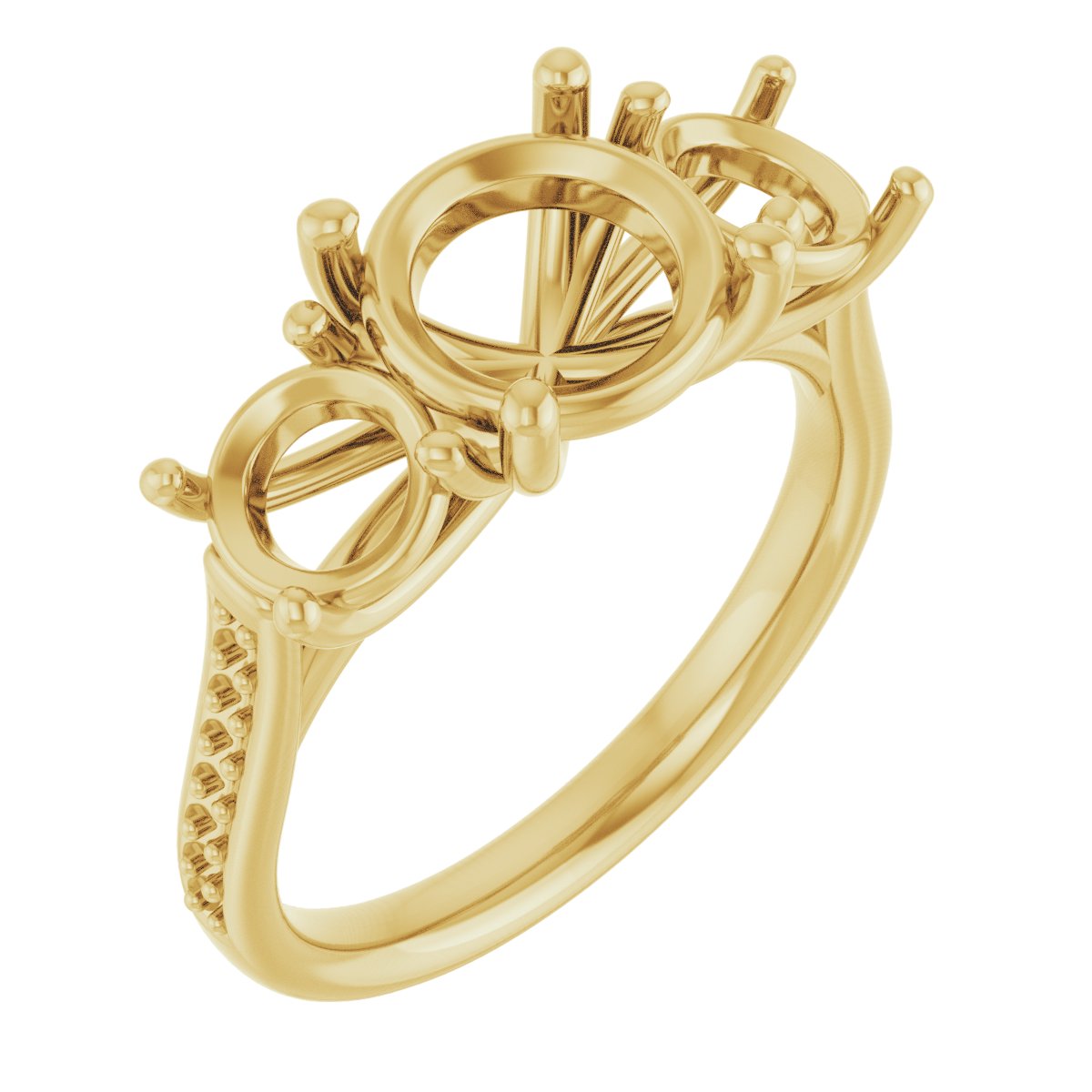 Three-Stone Engagement Ring