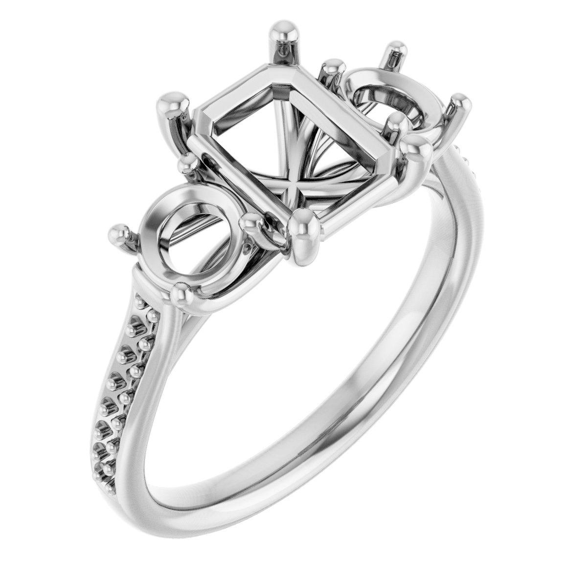 Three-Stone Engagement Ring