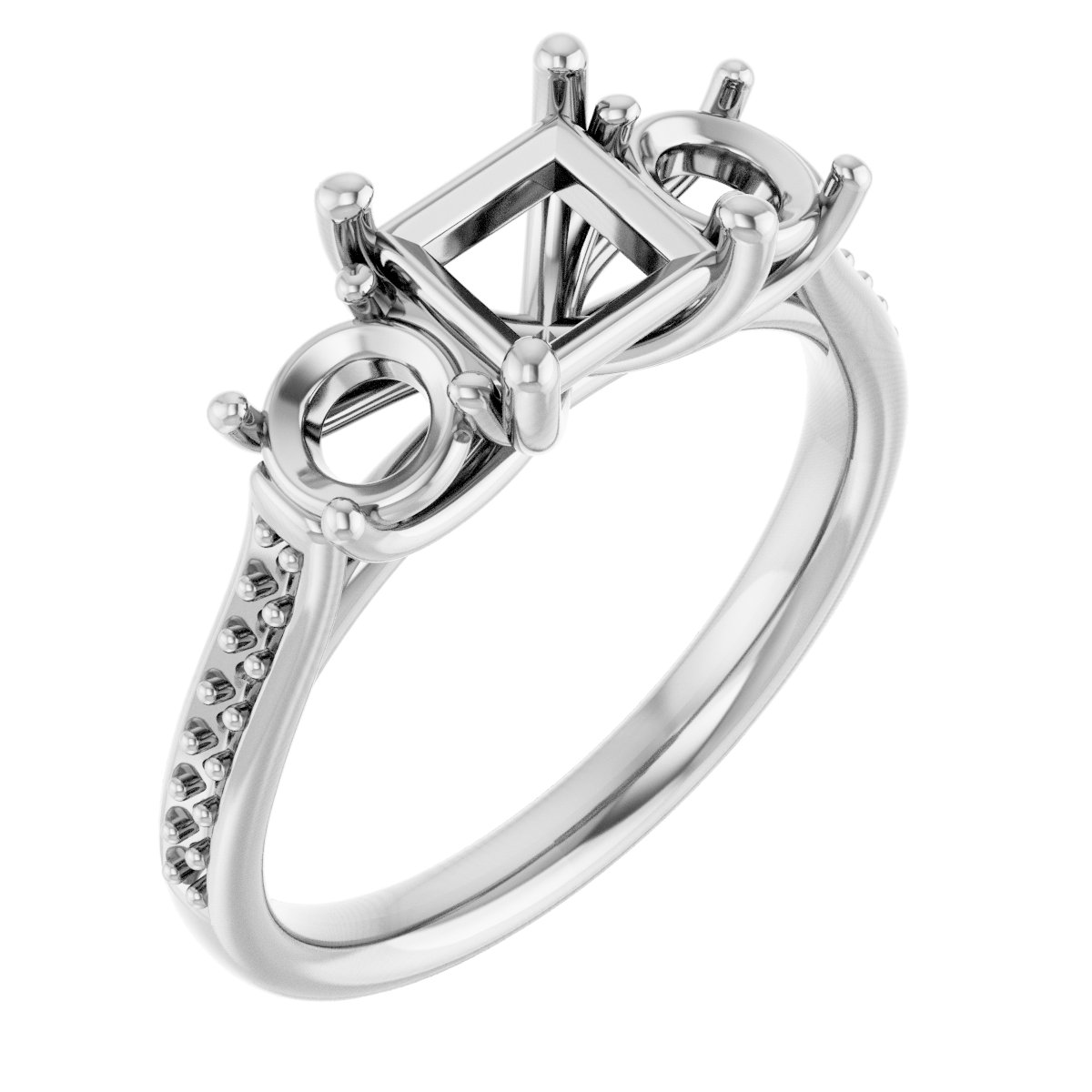 Three-Stone Engagement Ring