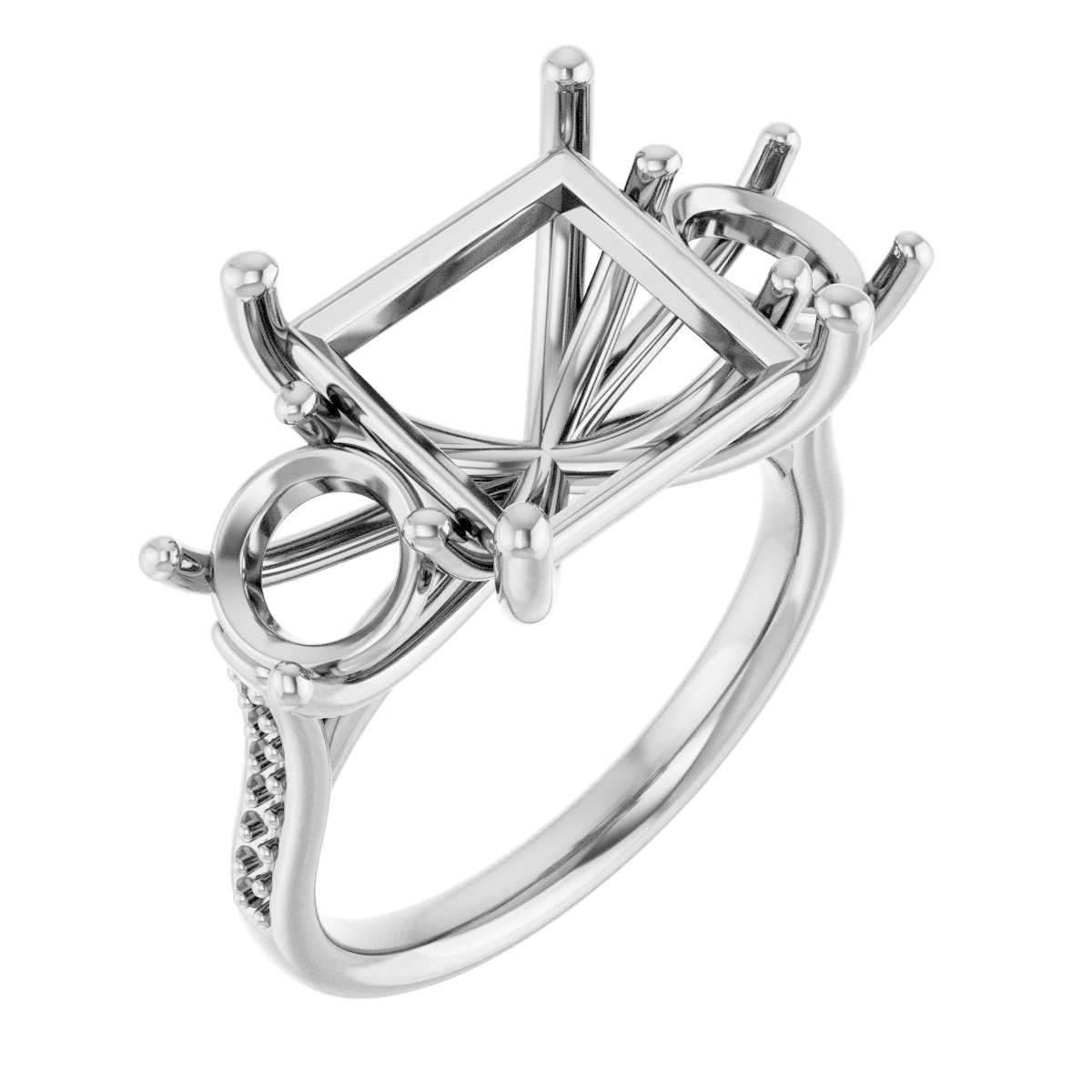 Three-Stone Engagement Ring