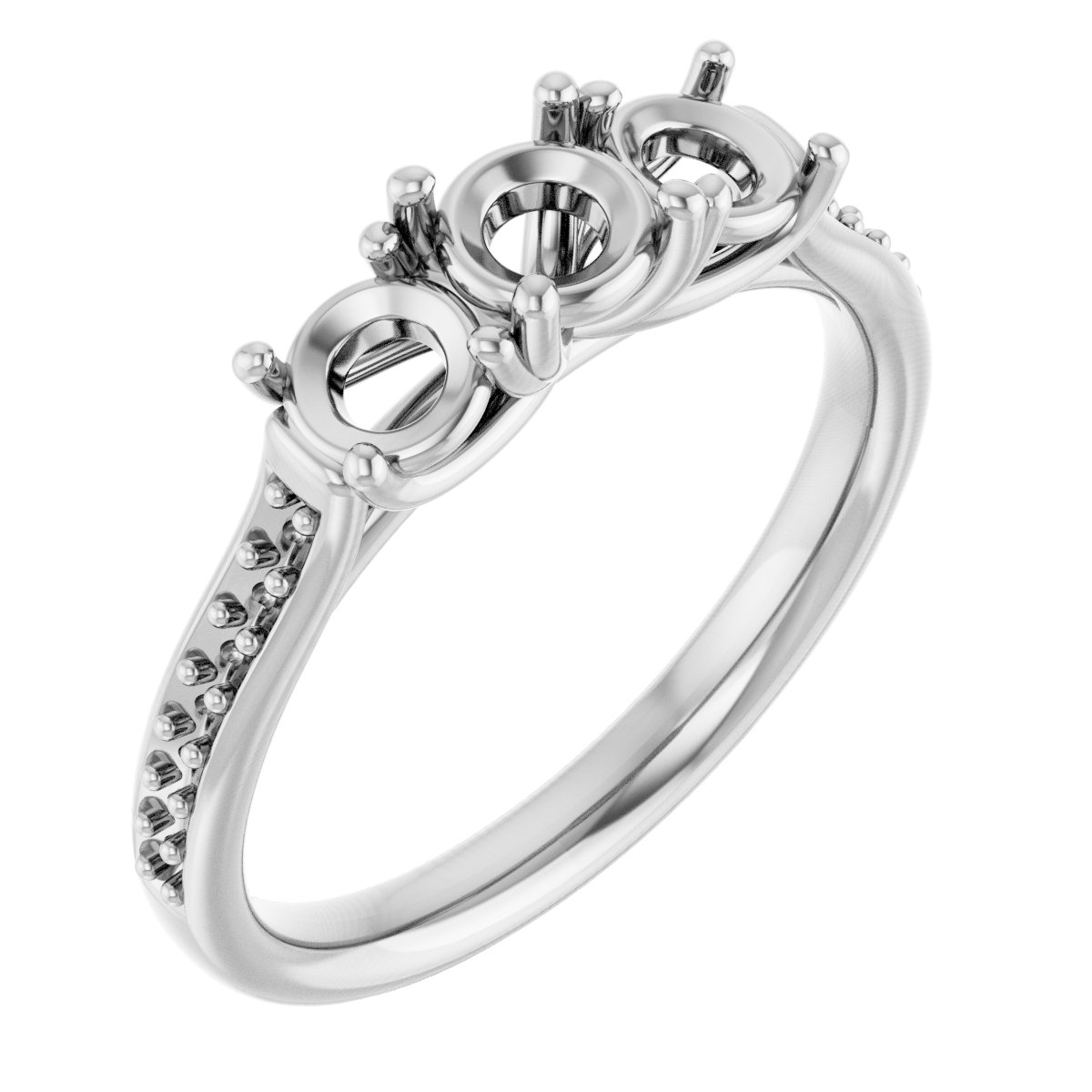 Three-Stone Engagement Ring