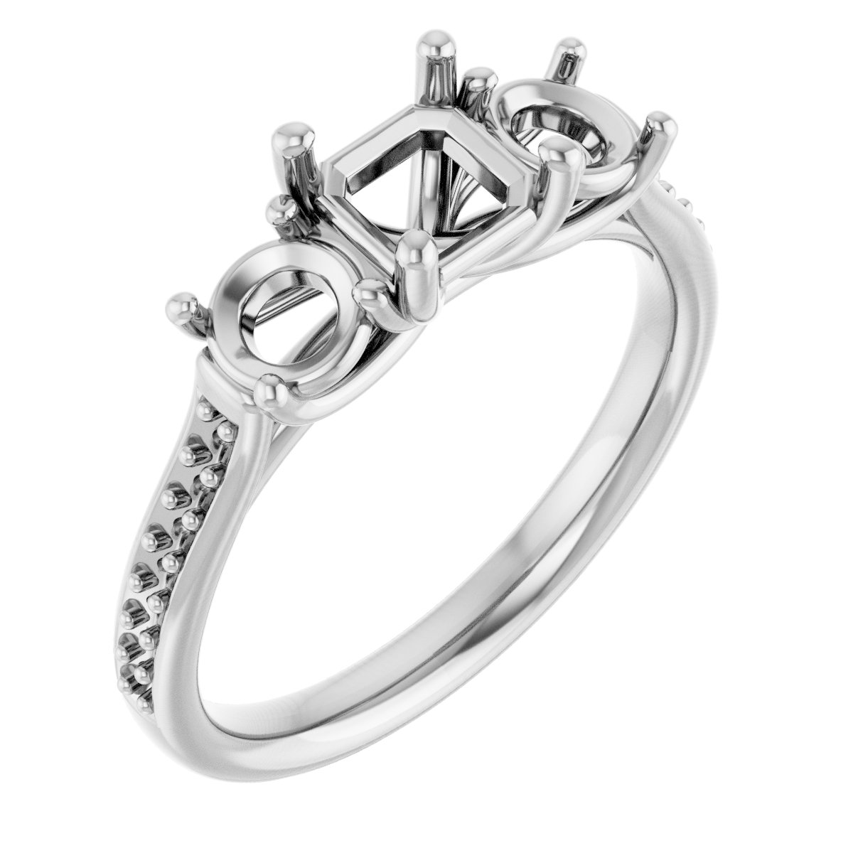 Three-Stone Engagement Ring