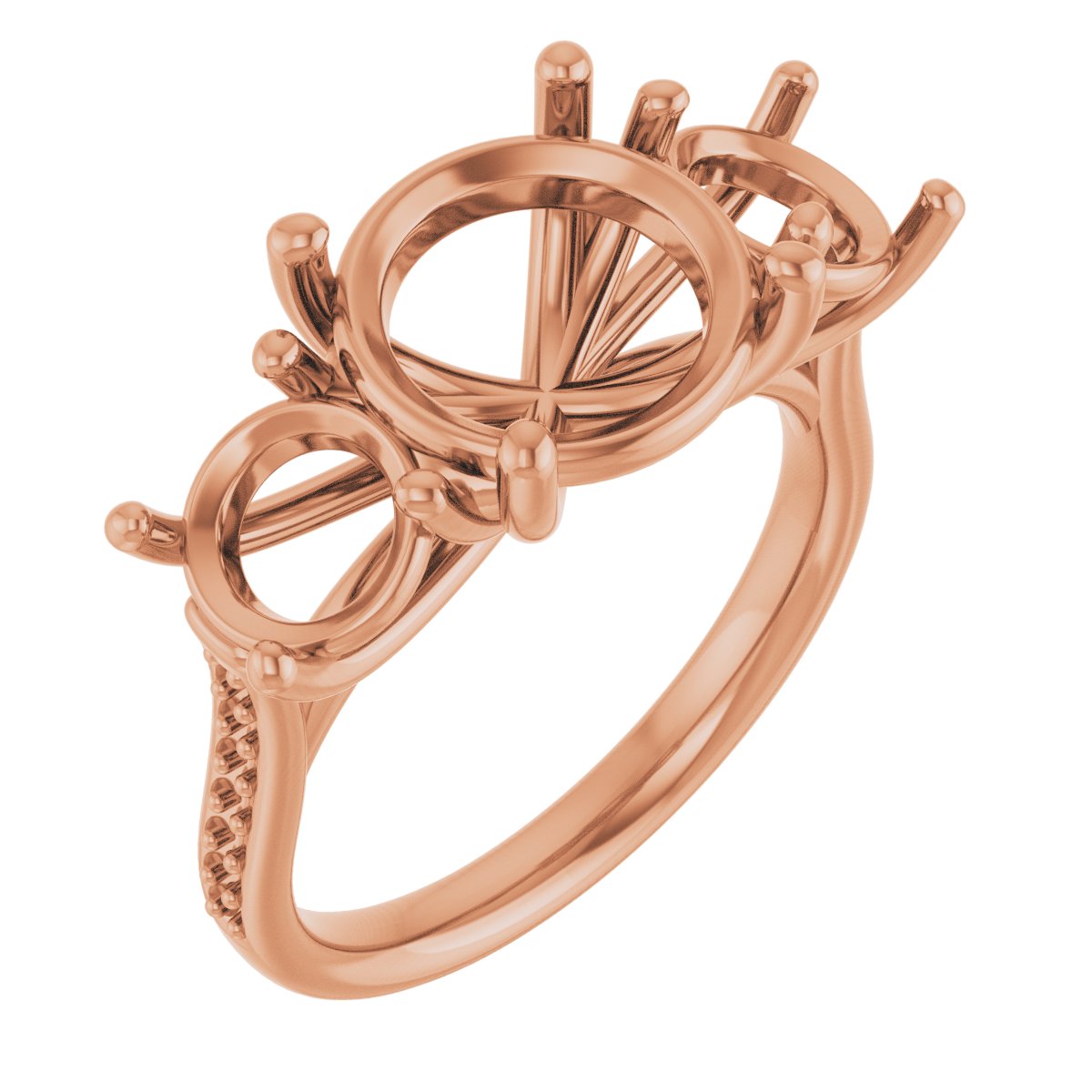 Three-Stone Engagement Ring