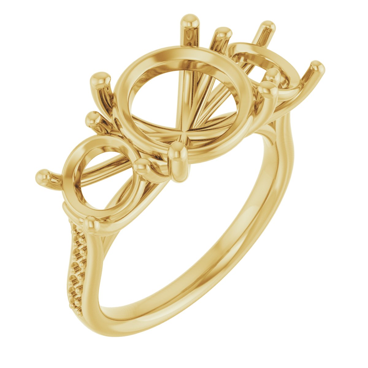 Three-Stone Engagement Ring