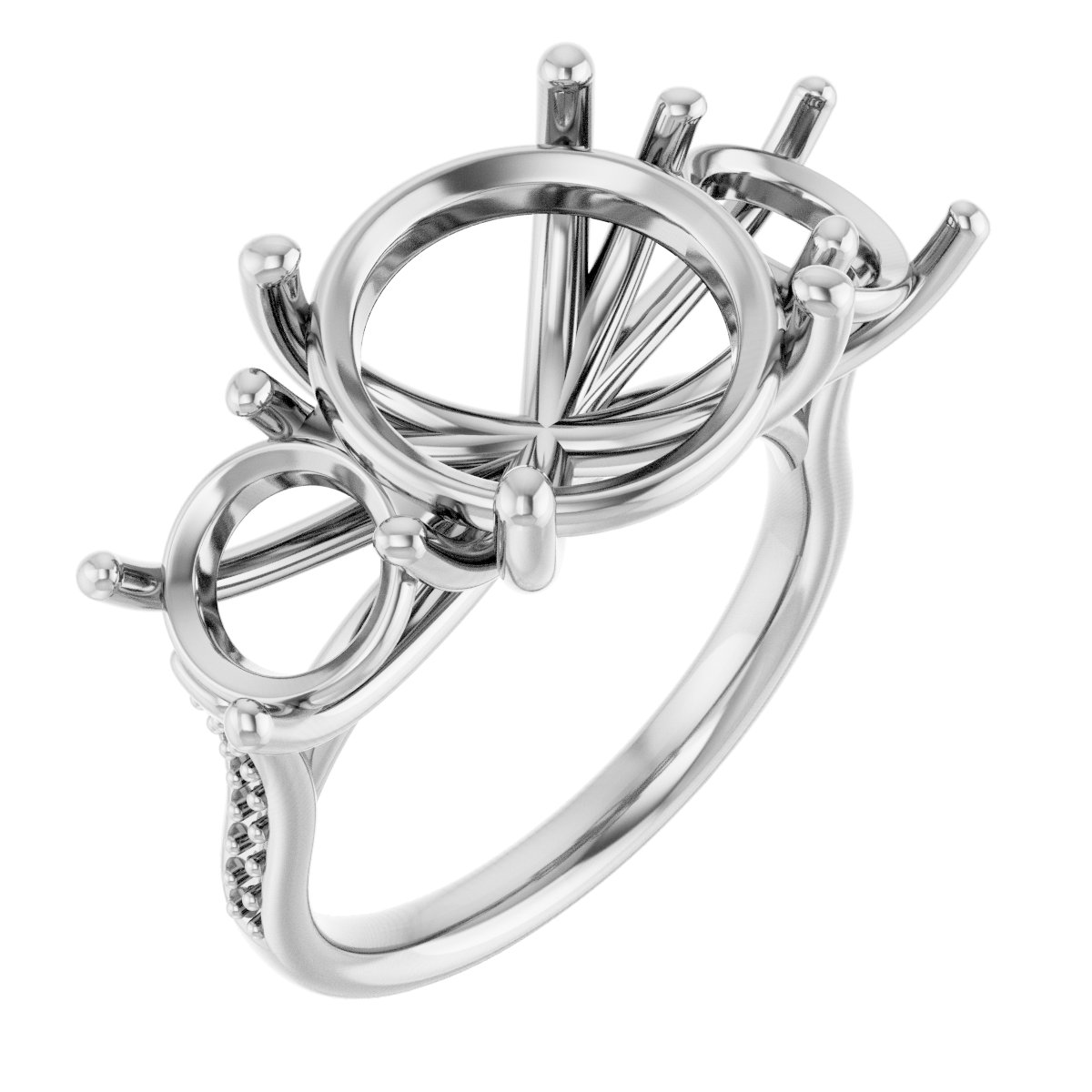 Three-Stone Engagement Ring