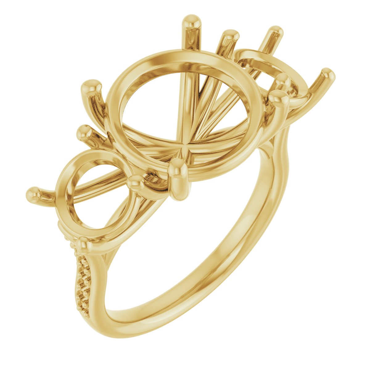 Three-Stone Engagement Ring