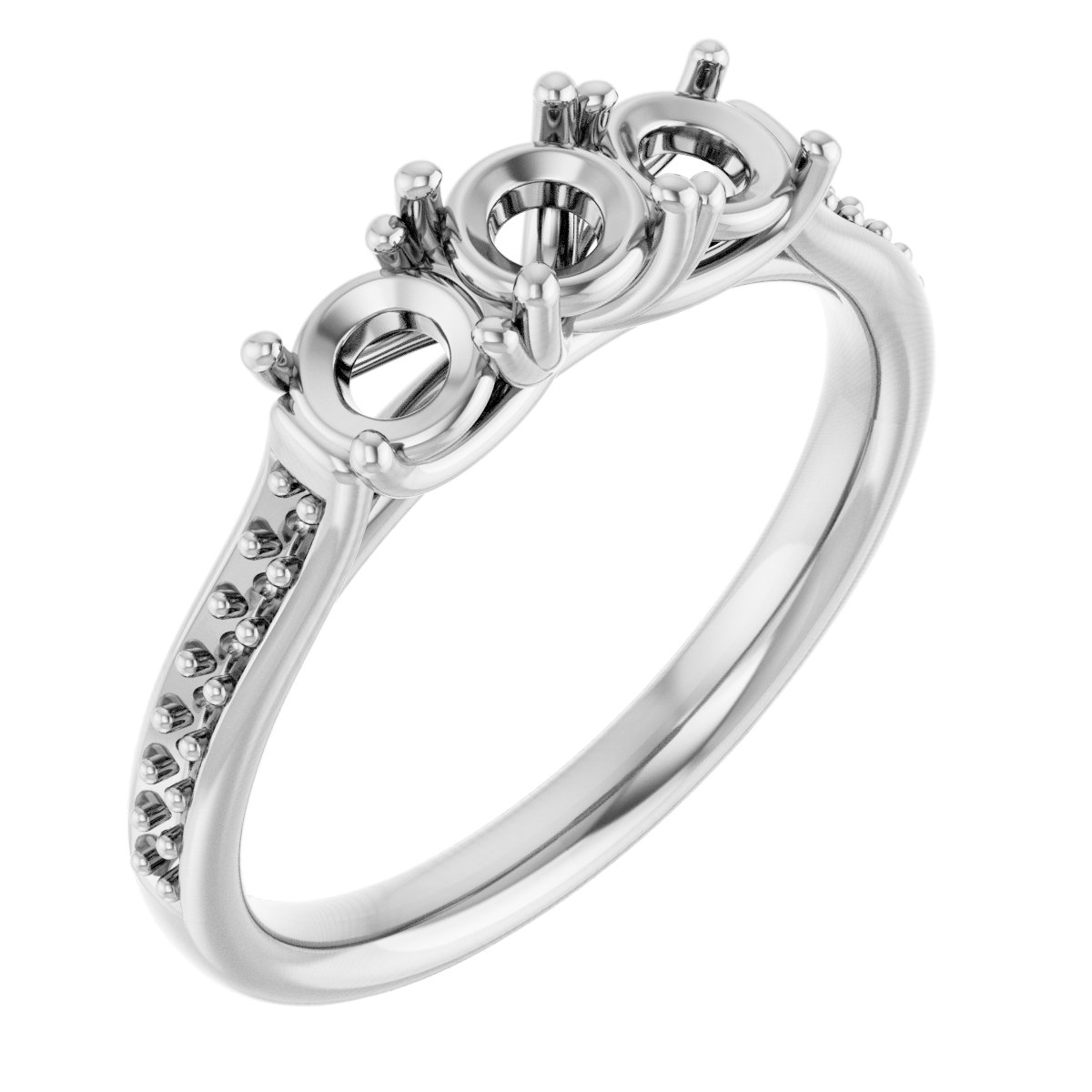 Three-Stone Engagement Ring