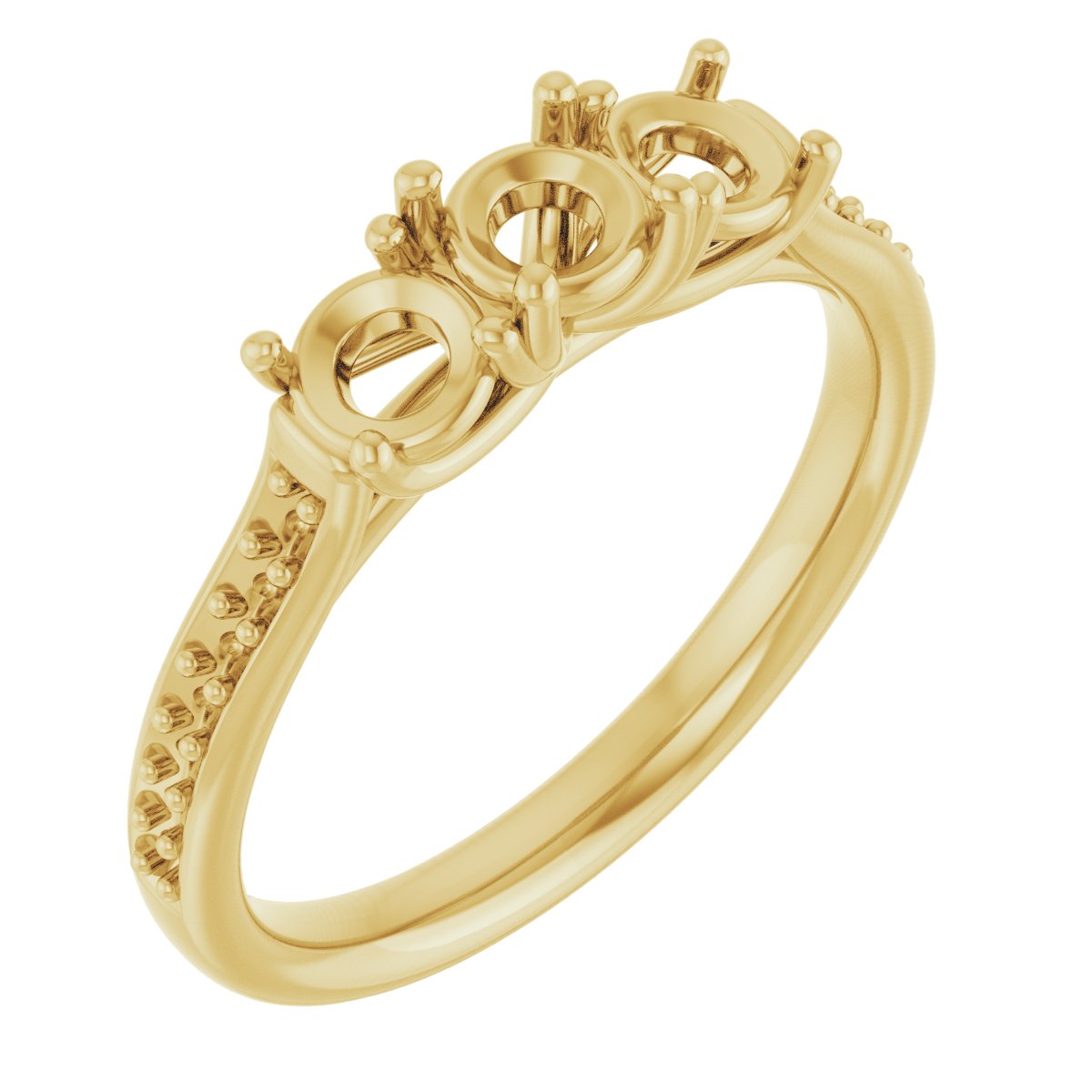 Three-Stone Engagement Ring