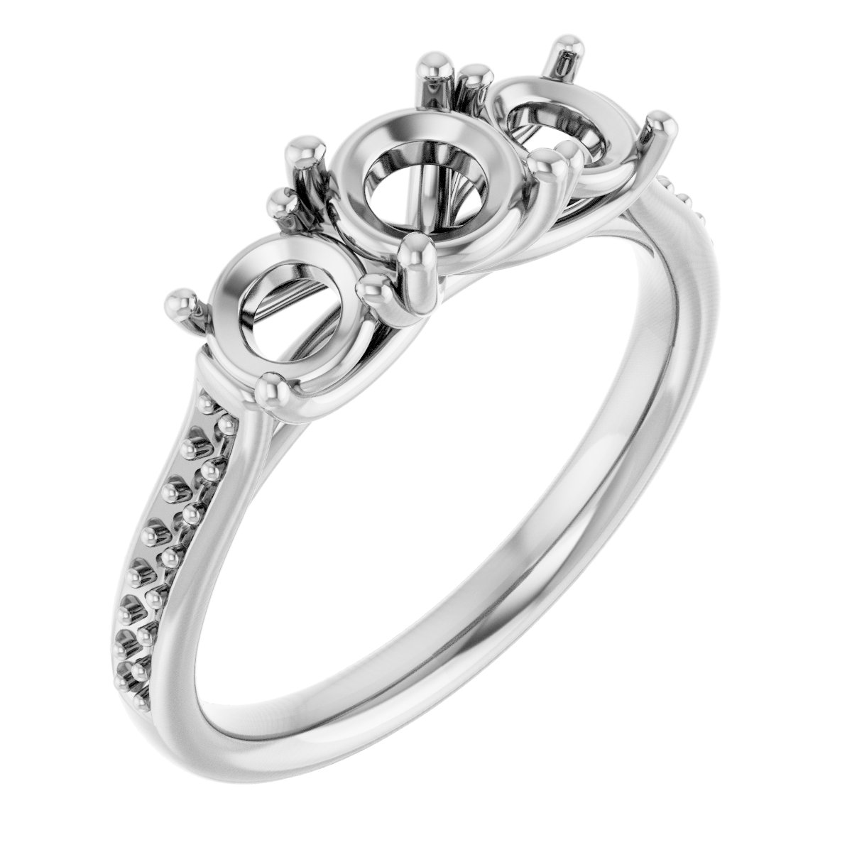 Three-Stone Engagement Ring