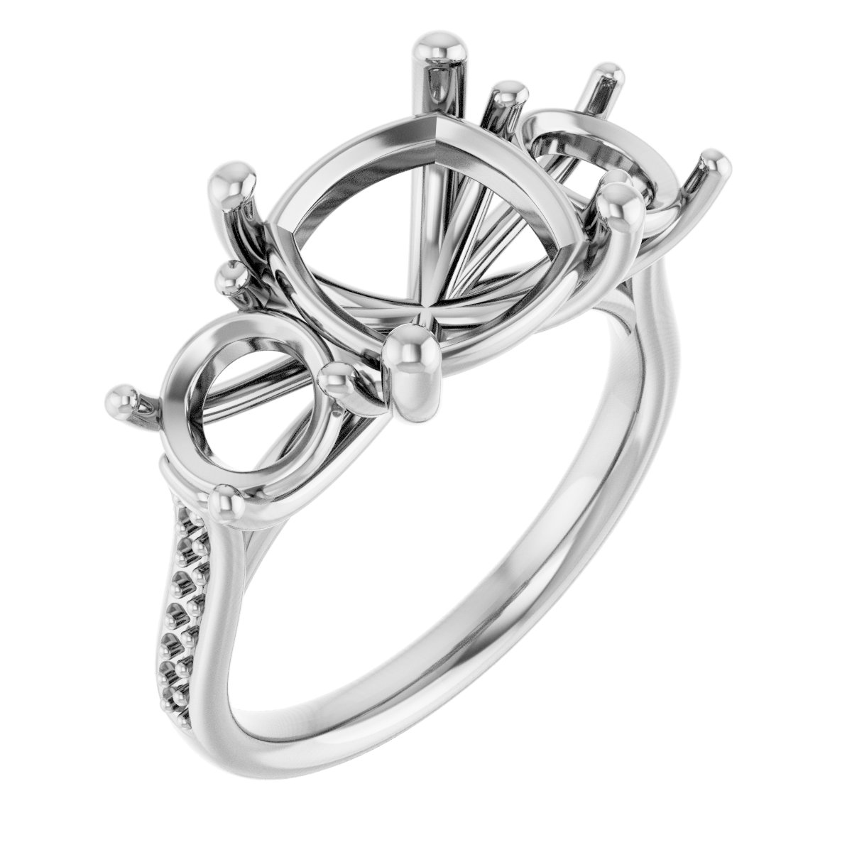 Three-Stone Engagement Ring