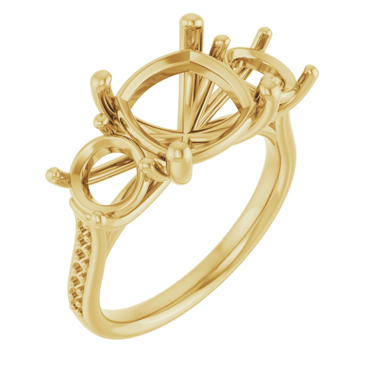 Three-Stone Engagement Ring