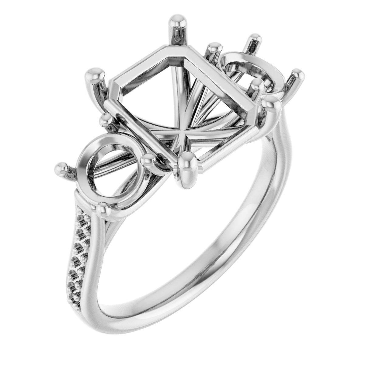 Three-Stone Engagement Ring