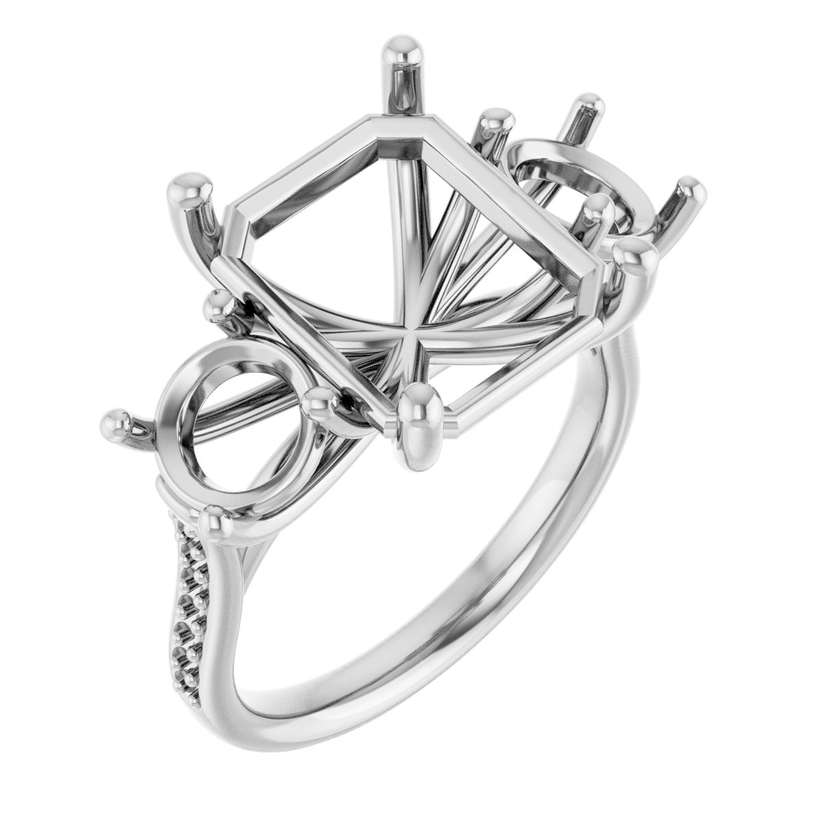 Three-Stone Engagement Ring