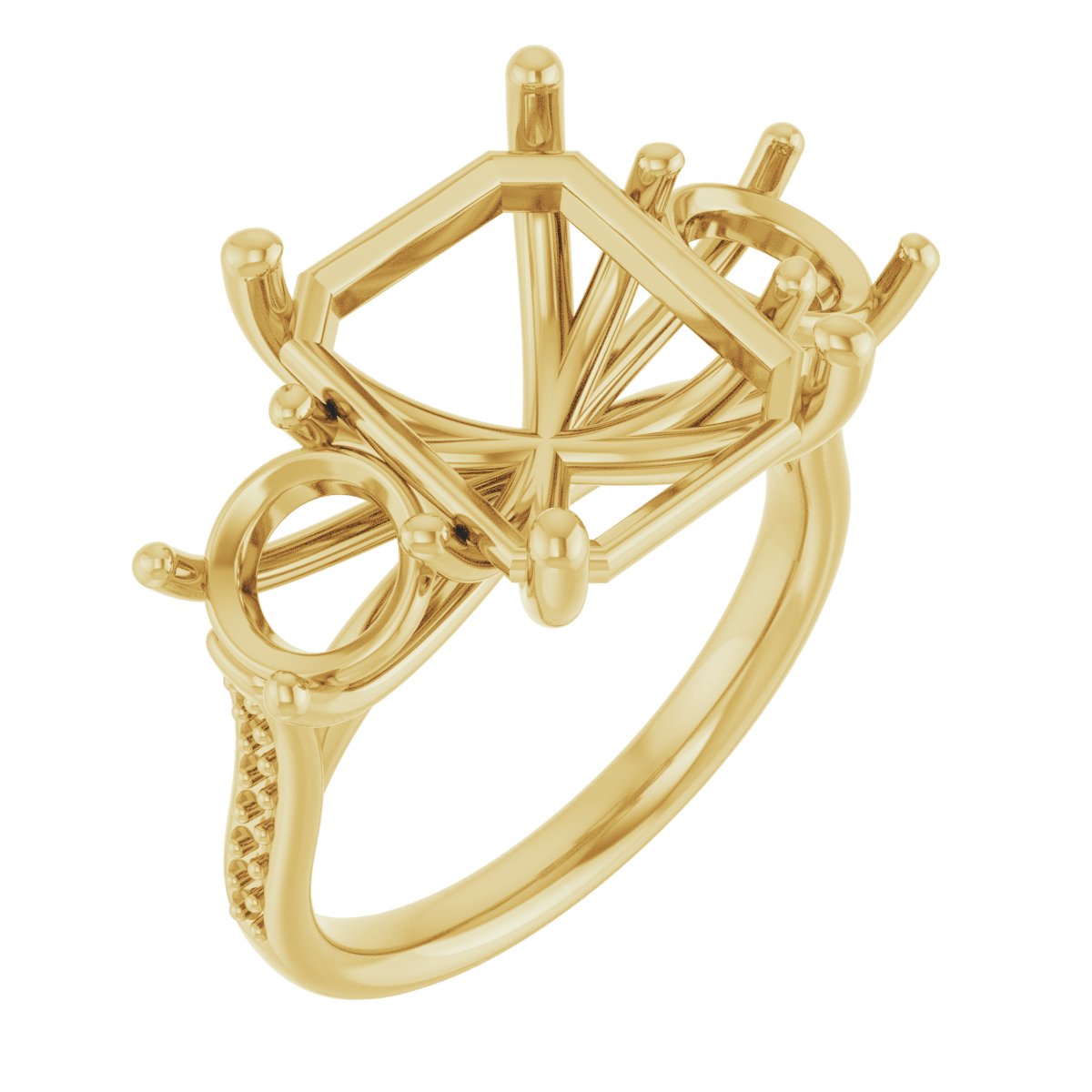 Three-Stone Engagement Ring