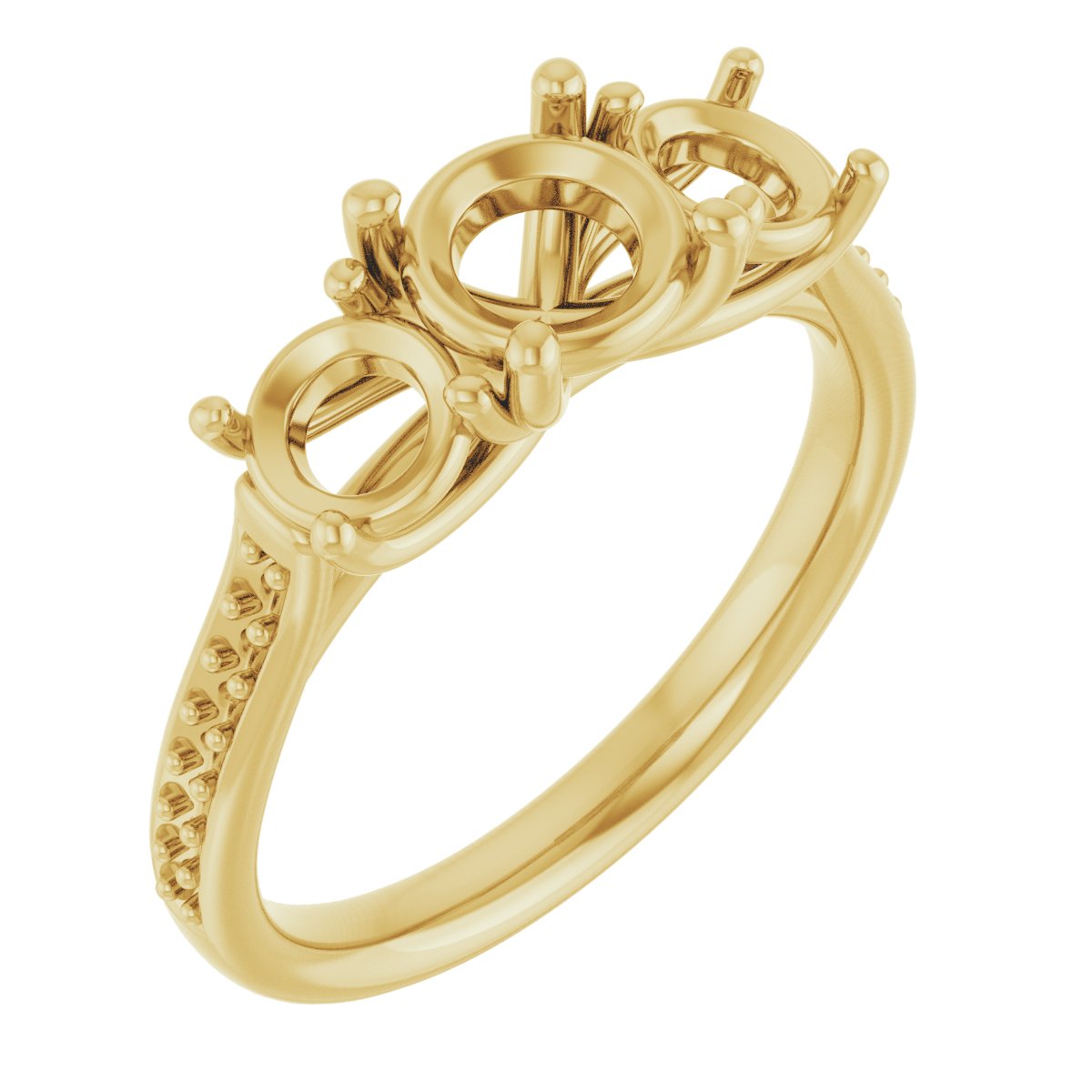 Three-Stone Engagement Ring